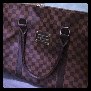 LOUIS VUITTON DUFFEL BAG- DAMIER